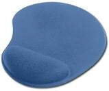 ednet 64218, Mauspad mit Handballenauflage, Polyester + PU + PU Gel, 225 x 180 x 3
