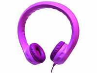 LogiLink HS0046 Kindersicherer gepolsterter Kopfhörer rosa