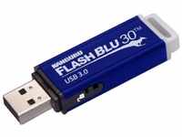 Kanguru FlashBlu30 USB-Speicherstick, USB 3.0, 16 GB, Blau