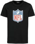 New Era Herren T-Shirt NFL Team Logo Tee Shield T Shirt, Schwarz, XXL EU, 11073678