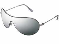 Ravs Pilotenbrille Sonnenbrille Spiegelbrille SILBER - komplett verspiegelt inkl
