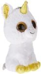 TY Glubschis - Pegasus Einhorn, wei&szlig;/gold - Beanie Boos - 15 cm