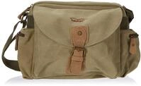 Kalahari Molopo K-41i Canvas Schultertasche f&uuml;r kleine bis mittelre Kameras Khaki