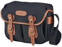 Billingham Canvas-Kameratasche Hadley (klein, mit schwarzen Lederr&auml;ndern)
