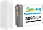 Akku-King Akku kompatibel mit Canon NB-13L - Li-Ion 1010mAh - f&uuml;r Canon...