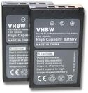 vhbw 2X Akku Ersatz f&uuml;r Olympus PS-BLS1 f&uuml;r Kamera Digicam DSLR (900mAh, 7,2V,