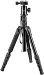 Mantona DSLM Reisestativ Travel - 350 x 90 x 90 mm/max. Traglast ca. 5 kg - mit