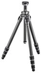 Gitzo GT2542 Mountaineer Serie 2 Carbon Stativ mit 4x Beinsegmente, Schwarz, Grau