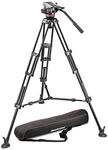 Manfrotto Profi Fluid Video System mit Mid Spreader