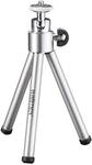 Walimex WT-070 Mini Stativ 26 cm mit 360&deg; Kugelkopf, Aluminium Kamerastativ...