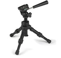 Kaiser Fototechnik Kamera Tischstativ f&uuml;r DSLR mit Mittels&auml;ule, 6045, Schwarz