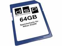 DSP Memory 64GB Speicherkarte für Nikon D3200