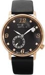 Zeppelin Luna Damen Uhr analog Schweizer Quarzwerk mit Leder Armband 7633-2
