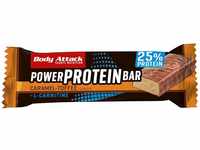 Body Attack Proteinriegel - Caramel Toffee - 24 x 35 g - Fitness Protein Riegel