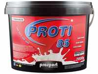 Prosport Proti 85 Vanille Proteinshake, 2000g Eimer, Eiweisspulver, extra...