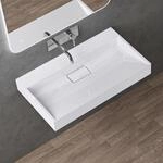 doporro Waschbecken Aufsatzwaschbecken H&auml;ngewaschbecken Waschtisch