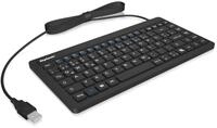 KeySonic KSK-3230IN (DE) Wasser-/Staubdichte Mini-Tastatur (USB-kabelgebunden) aus