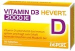 Vitamin D3 Hevert 2000 IE Tabletten, 120 St. Tabletten | Das Power-Vitamin f&uuml;r