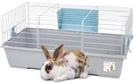 GarPet Kaninchenk&auml;fig innen Indoor Hasenk&auml;fig Meerschweinchen K&auml;fig Hasenstall