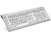 LogicKeyboard LKB-LPRNTBW-AJPU-DE Tastatur schwarz/Weiss