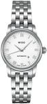 Mido Damen-Armbanduhr XS Baroncelli Analog Automatik Edelstahl M76004261