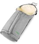 Fellhof Lammfell Kinderwagenfu&szlig;sack S&ouml;lden, gr&ouml;&szlig;enverstellbar, bei 30 &deg;C