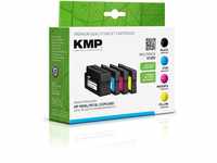 KMP Tintenpatronen passend für HP 950XL (CN045AE), HP 951XL (CN046AE, CN047AE,