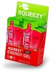 Squeezy Energy Gel Box (12er Pack) - Zitrone & Koffein - Sport Energy Gel f&uuml;r