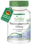 fairvital Traubensilberkerze Kapseln 500mg, 120 Kapseln, 1000mg pro Tagesdosis,
