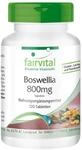 fairvital Weihrauch-Tabletten, Boswellia Serrata Extrakt 800mg Tagesdosis, 120