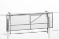 baumarkt direkt Balkonh&auml;ngetisch 120 cm x 40 cm