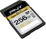 PNY Elite Performance SDXC Flash Memory Card 256GB Class 10 UHS-1 U3
