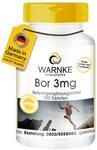 Warnke Gesundheitsprodukte Bor 3 mg, Boron 100 Tabletten, vegi, 1er Pack (1 x...