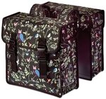 Basil Doppelpacktasche Wanderlust - wasserdichte Fahrradtasche mit Vogelmotiv -