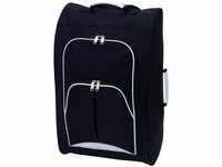 Bordcase Handgepäck schwarz mit 2 Skaterrollen und aus 600D Polyester Jetzt...