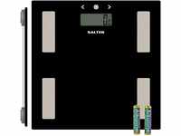 Salter 9150 BK3R Digitale Personenwaage - Körperanalyse, Körpergewichtswaage aus