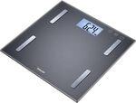 Beurer BF 180 Diagnosewaage, K&ouml;rperfettwaage mit BMI-Berechnung und gro&szlig;er