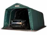 Garagenzelt Carport 3,3 x 6,0 m in dunkelgrün Unterstand Lagerzelt PVC 800 N...