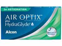 Air Optix plus HydraGlyde for Astigmatism Monatslinsen weich, 6 Stück, BC 8.7 mm,
