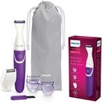 Philips BikiniGenie BRT383/15 &ndash; Handlicher Bikini-Trimmer zum Trimmen, Rasieren und