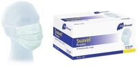 Meditrade 80-900 Suavel Protec Chirurgische Maske Mit Elastischem Ohrb&uuml;gel, Blau, 50