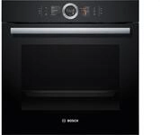 Bosch HSG636BB1 Serie 8 Einbau-Dampfbackofen, Schwarz, 60 x 60 cm, 1 L...