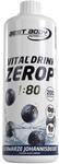 Best Body Nutrition ZEROP Vital Zuckerfreies Getr&auml;nkekonzentrat Sirup Schwarze