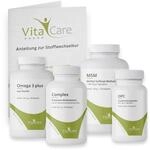VitaCare 21-Tage-Stoffwechselkur Paket, 5-teiliges Komplettpaket, enth&auml;lt MSM