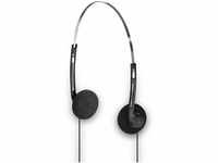 Hama 184011 Basic4Music Schwarz, Silber Ohraufliegend Kopfband - Kopfhörer