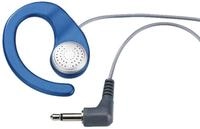 MONACOR ES-10 Mono-Ohrh&ouml;rer f&uuml;r das linke Ohr, Blau, 3.5-mm