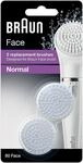 Braun Face Braun FACE Gesicht 810 Ersatzb&uuml;rsten Aufs&auml;tze Gesicht SE80 2er Pack