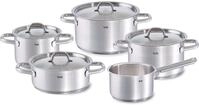 Fissler Family Line Edelstahl Topfset 5-teilig &ndash; Kochtopf-Set mit Deckeln,