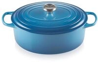 Le Creuset Signature Gusseisen-Br&auml;ter mit Deckel, &Oslash; 31 cm, Oval, F&uuml;r alle