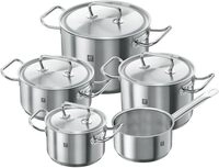 ZWILLING Twin Classic Kochtopf-Set 5-teilig, mit Deckel, Induktionsgeeignet,